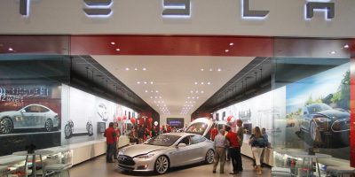 tesla showroom