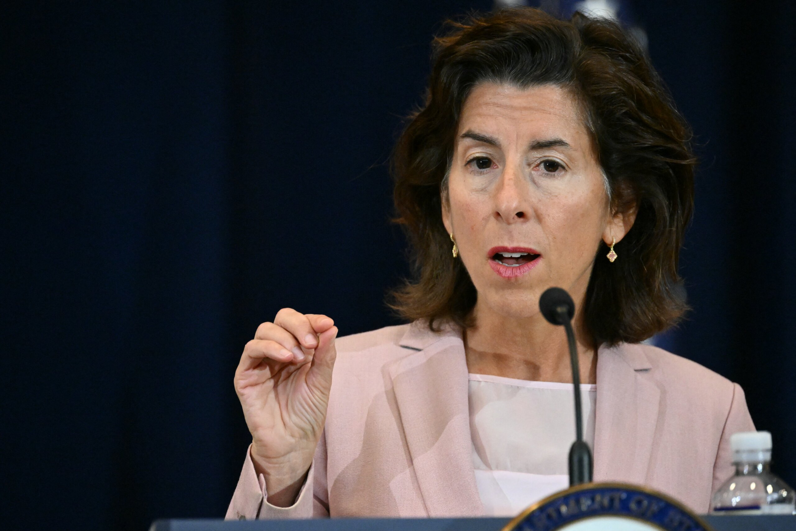 US Commerce Secretary Gina Raimondo insisted that the beefed-up curbs were intended to close loopholes and designed to prevent China's military use of AI. 